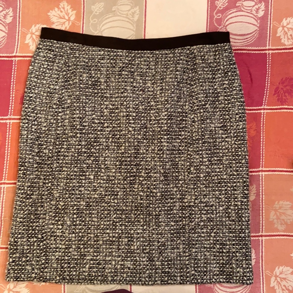Talbots Brown Tweed fully-lined skirt, size 10